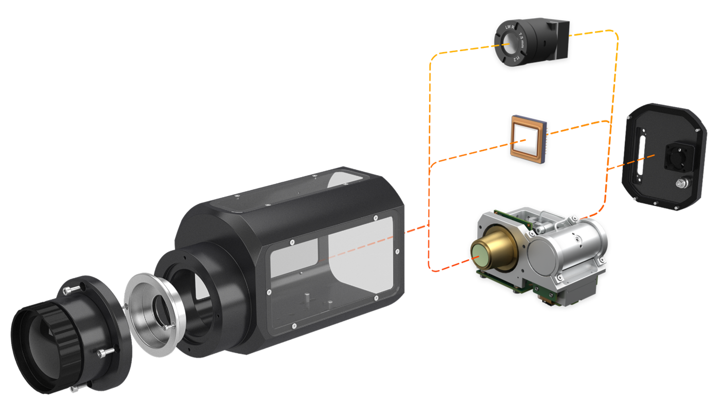 Camera with LYNRED's product